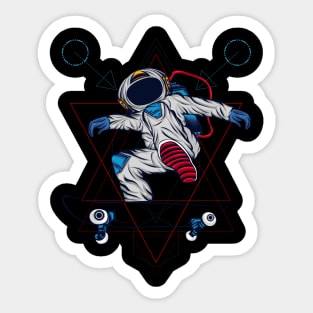 Abstracts Space Sticker